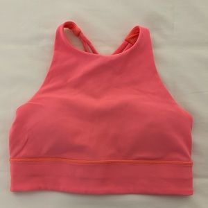 Lululemon Sports Bra Size 10 Pink